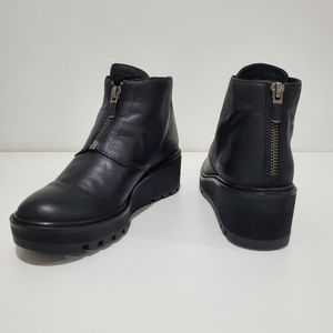 Eileen Fisher Chunky Ankle Boots Women's Size 5.5
